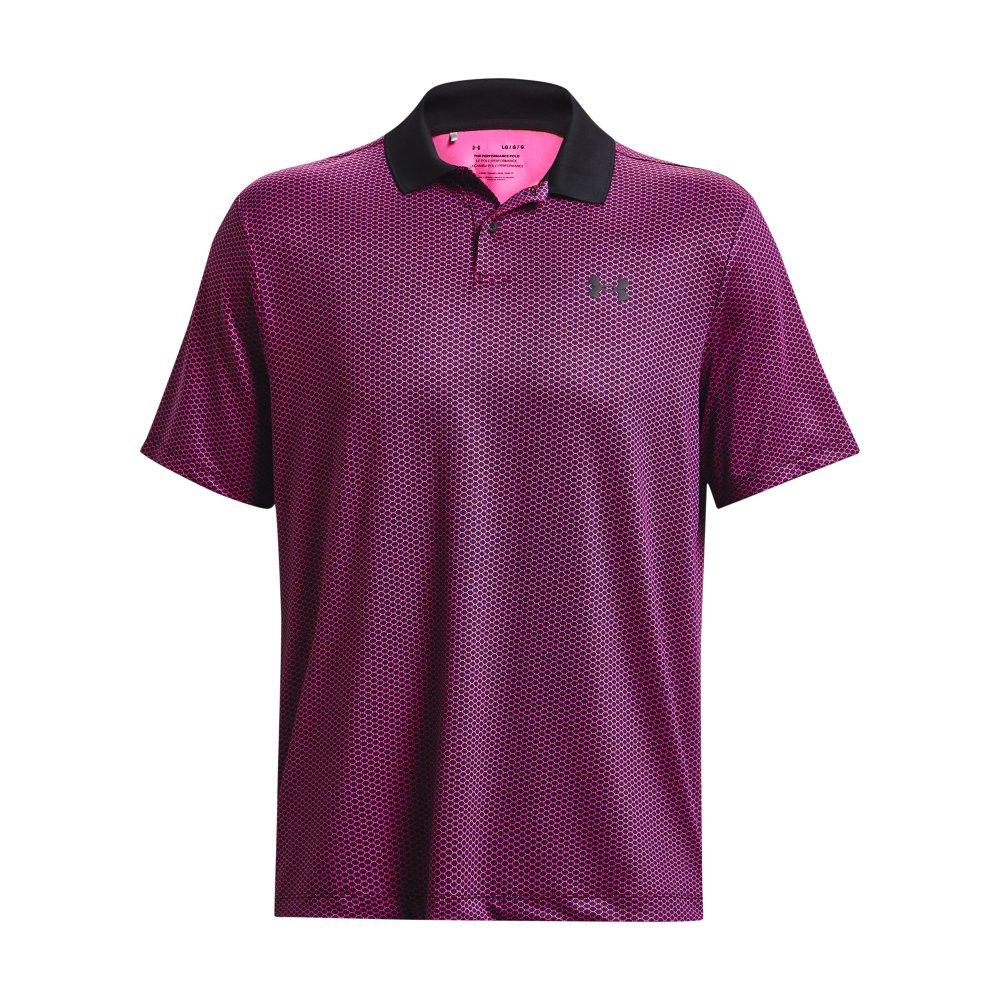 Men s Performance 3.0 Printed Short Sleeve Polo UNDER ARMOUR Shirts Polos Men s Golf Town Limited